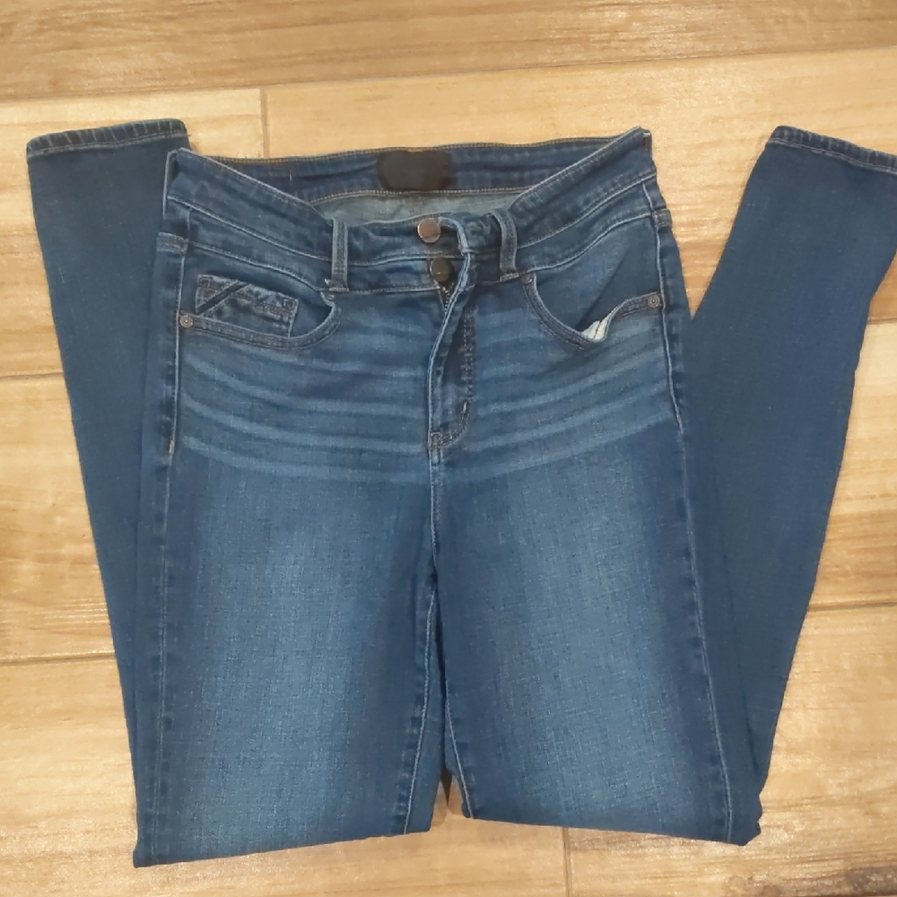 Buckle Women's Deep Blue Skinny Jeans